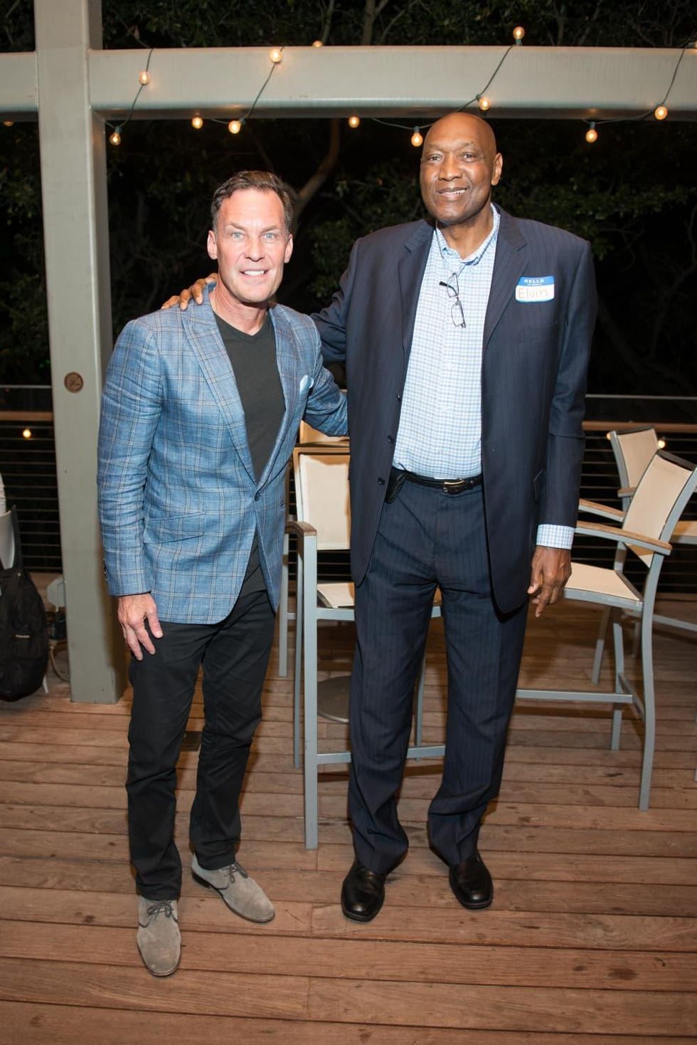 Automotive Map launch party 2019 Glenn Davis Elvin Hayes