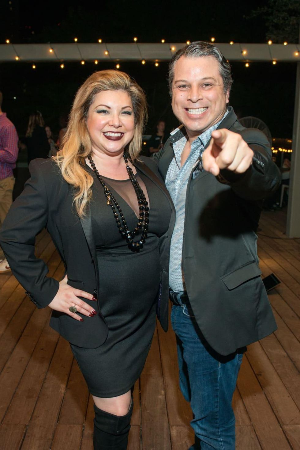 Automotive Map launch party 2019 Sylvia Celeste and Freddy Goerges