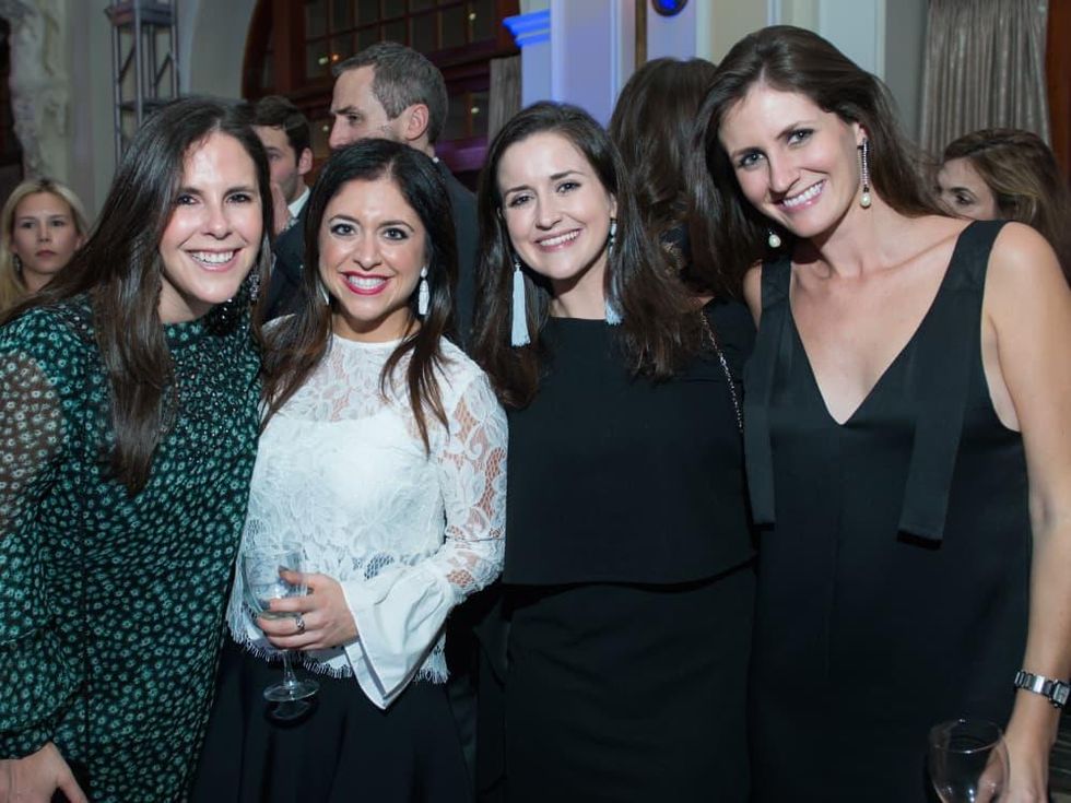 AVDA Gala, Blair Foster, Alyssa Aboloff, Emily Mohn, Hallie McDermott