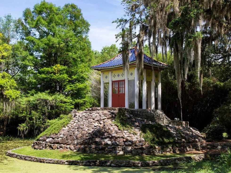 Avery Island Louisiana Jungle Gardens Buddha