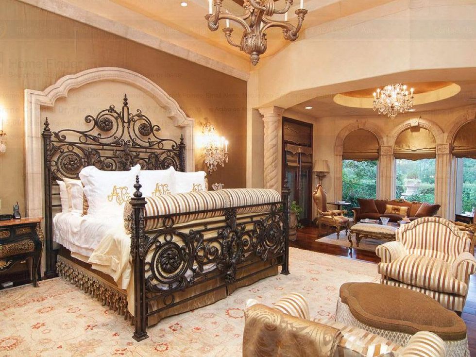 Avery Johnson mansion for sale The Woodlands Spring June 2013 master bedroom