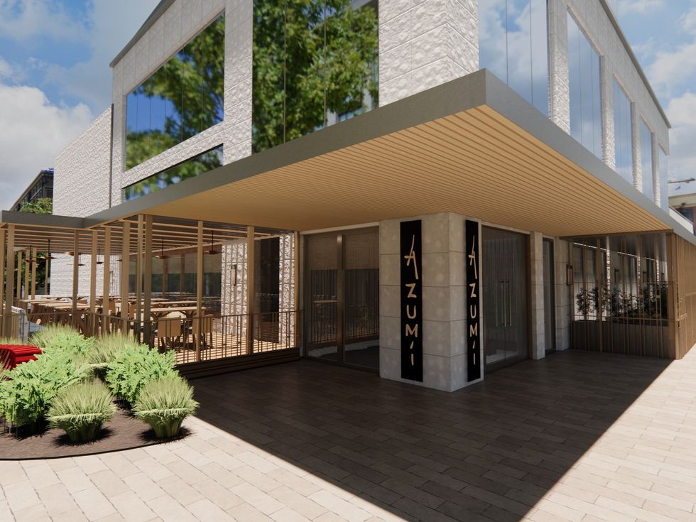 Azumi exterior rendering