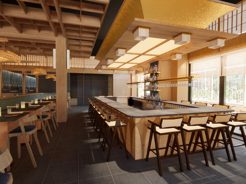 Azumi interior rendering