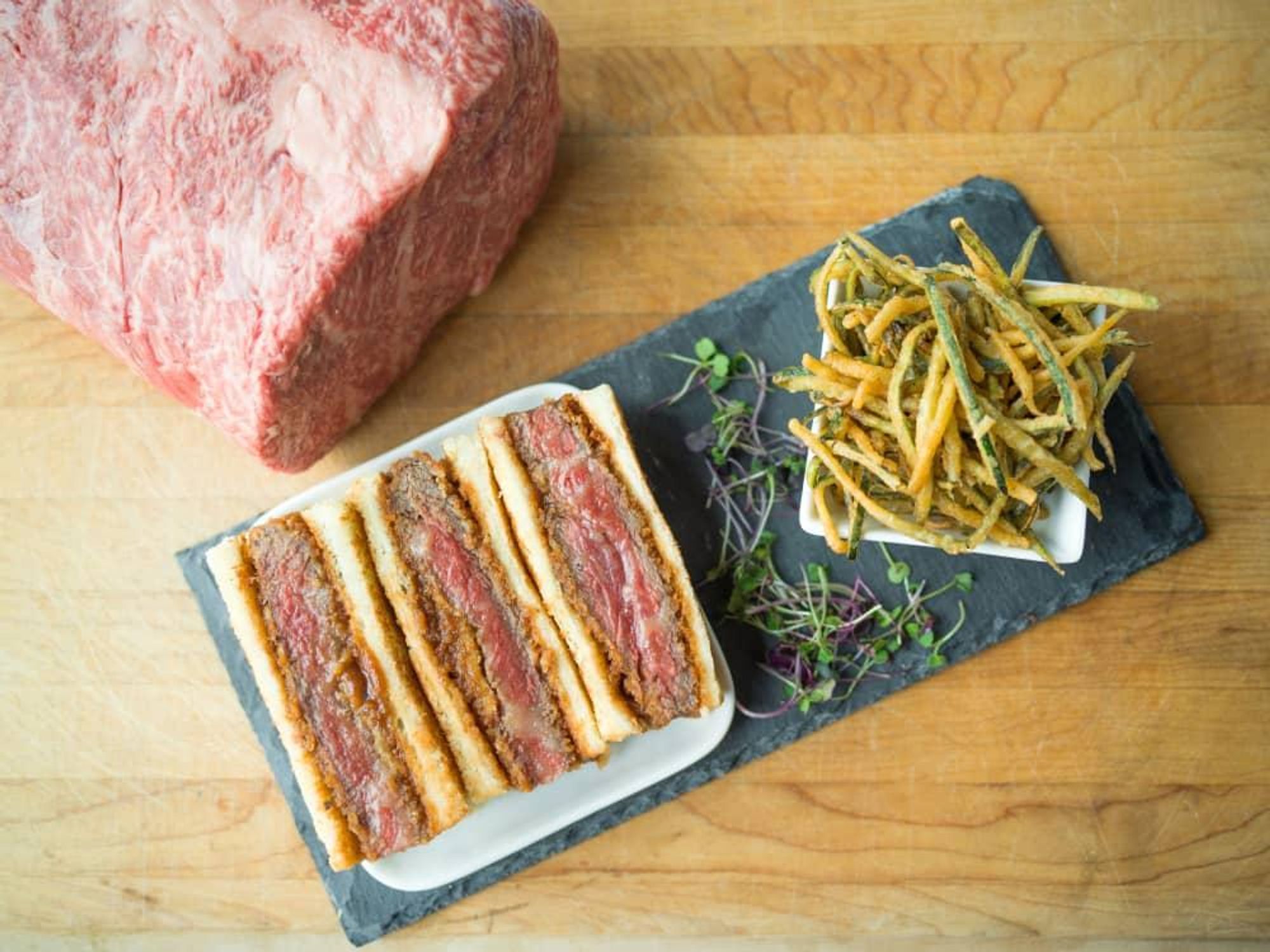 B&B Butchers wagyu katsu sando