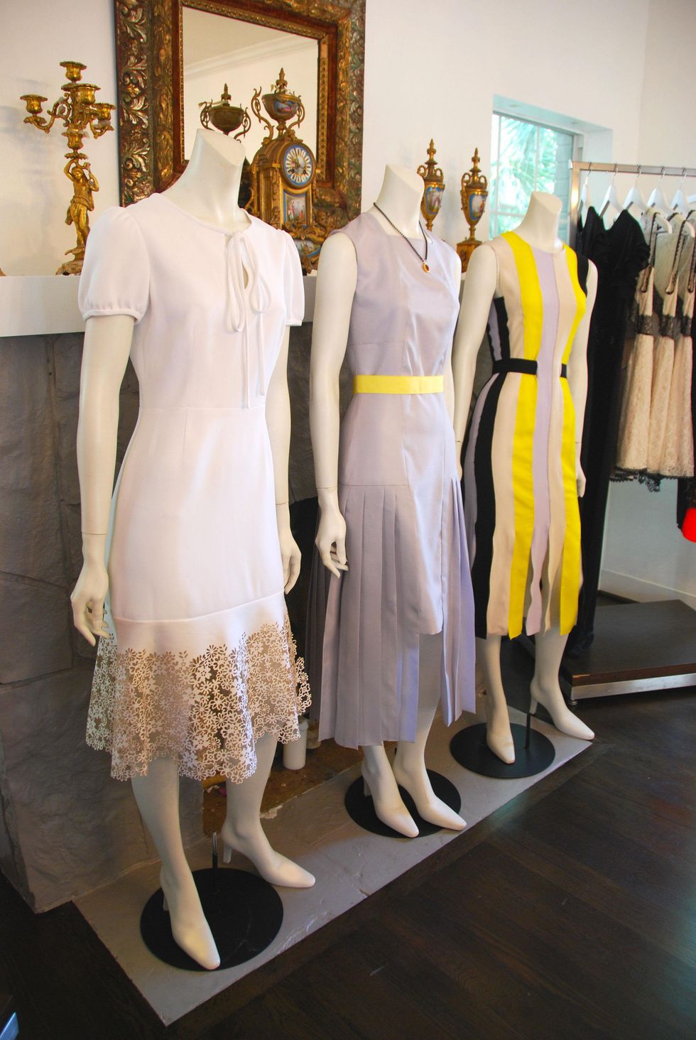 Baanou boutique July 2014 mannequins