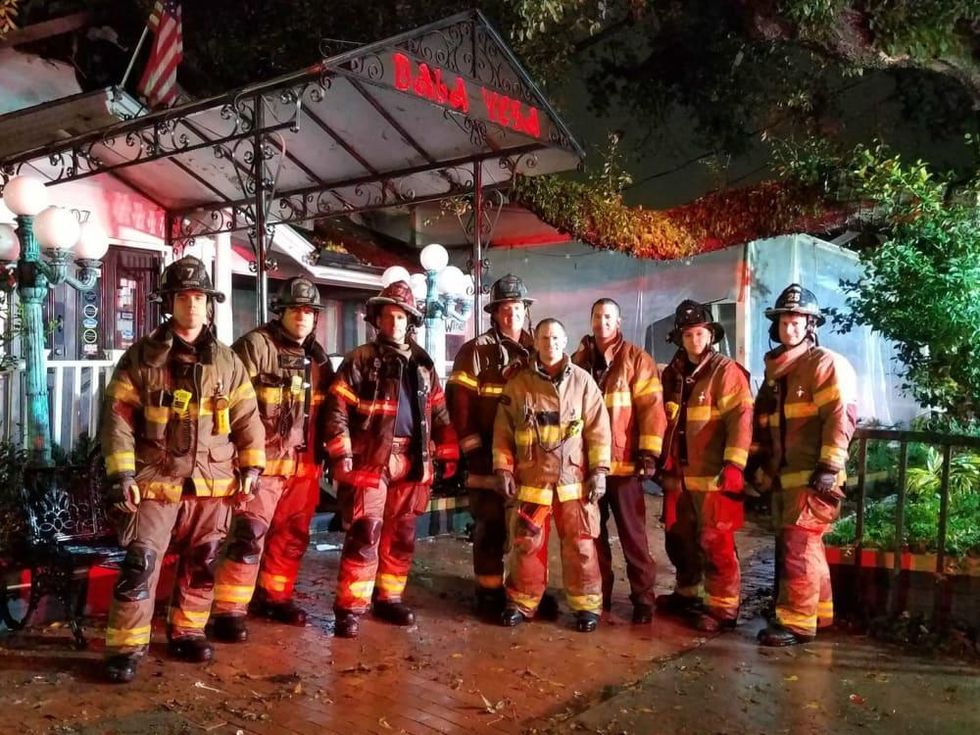 Baba Yega fire firefighters