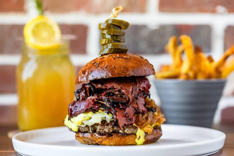 Back Table Kitchen & Bar bifs patty melt