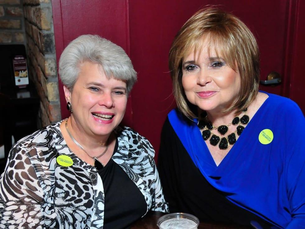 Back to School with SEARCH closing party August 2013 Jeneane Benavidez, Marilyn Russell