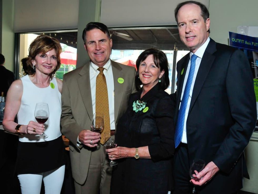 Back to School with SEARCH closing party August 2013 Toni Miller, Dennis Nelson and Sally Nelson, Gary Miller