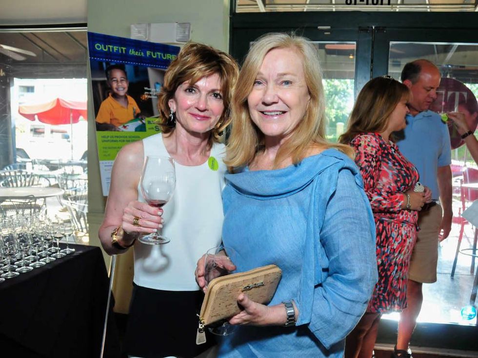 Back to School with SEARCH closing party August 2013 Toni Miller, Mary Lynne Randle