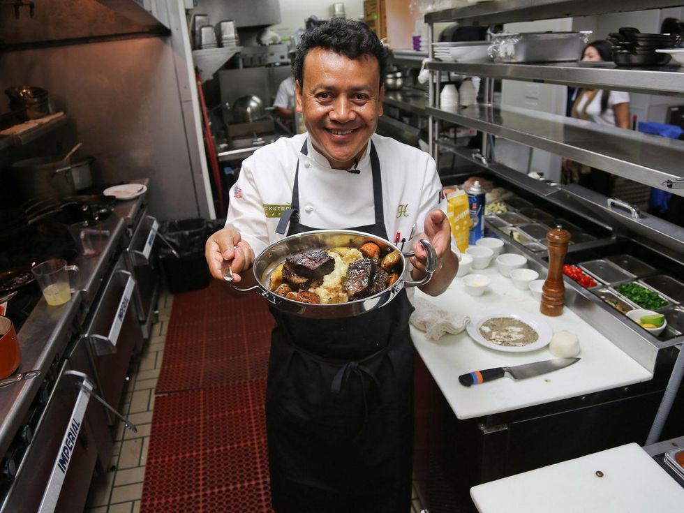 Backstreet Cafe Hugo Ortega cooking video October 2013