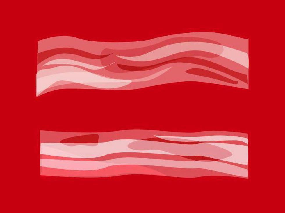 Bacon for gay marriage