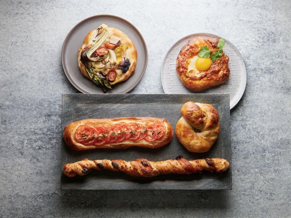 Badolina assortment of breads