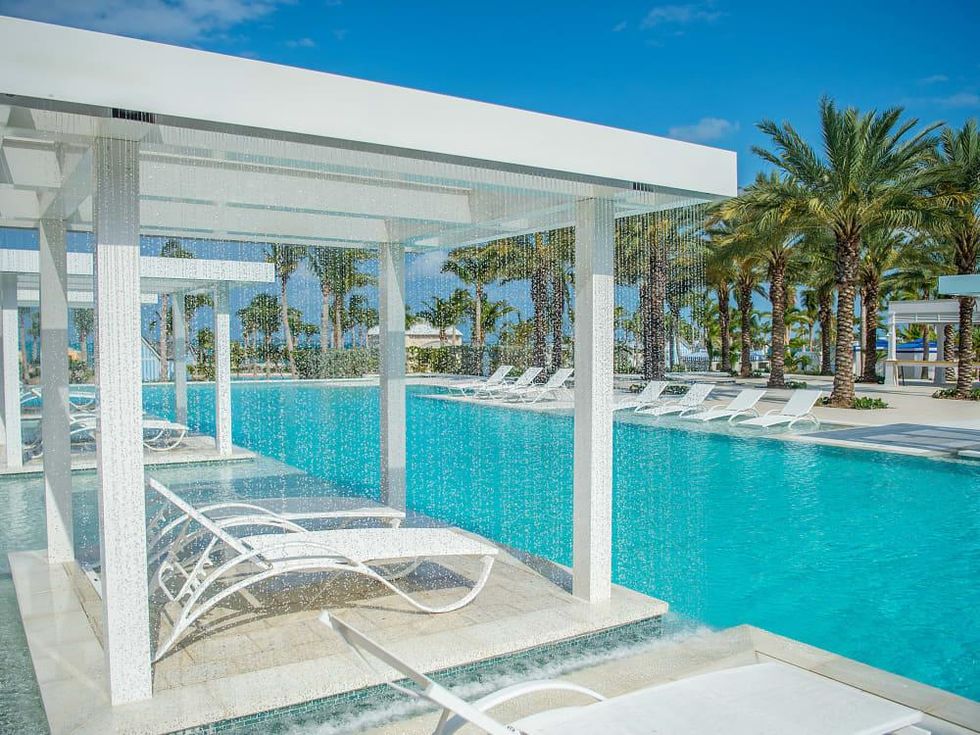 Bahamas Baha Mar rain cabanas