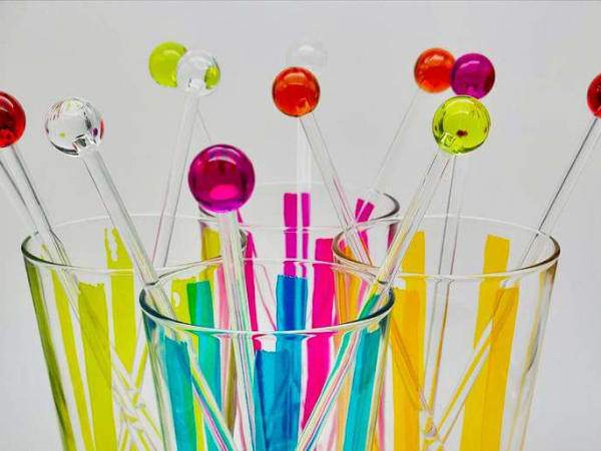 Baker's Barware vintage glasses