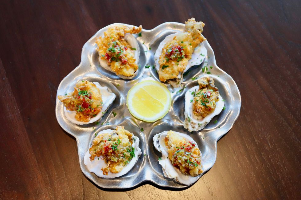 Balbao Surf Club fried oysters