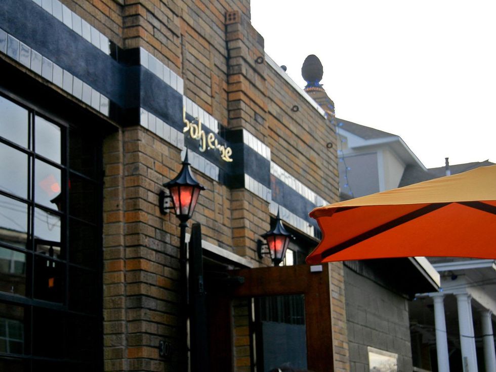 Bar Boheme Houston exterior day
