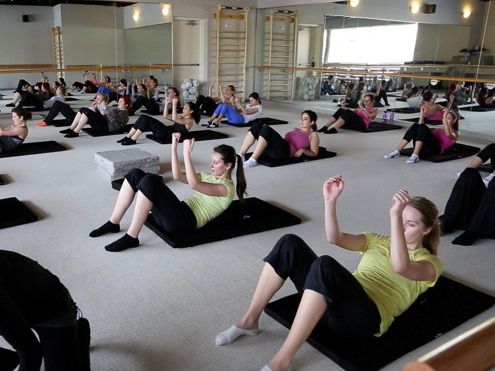 Bar Method, exericise, January 2013