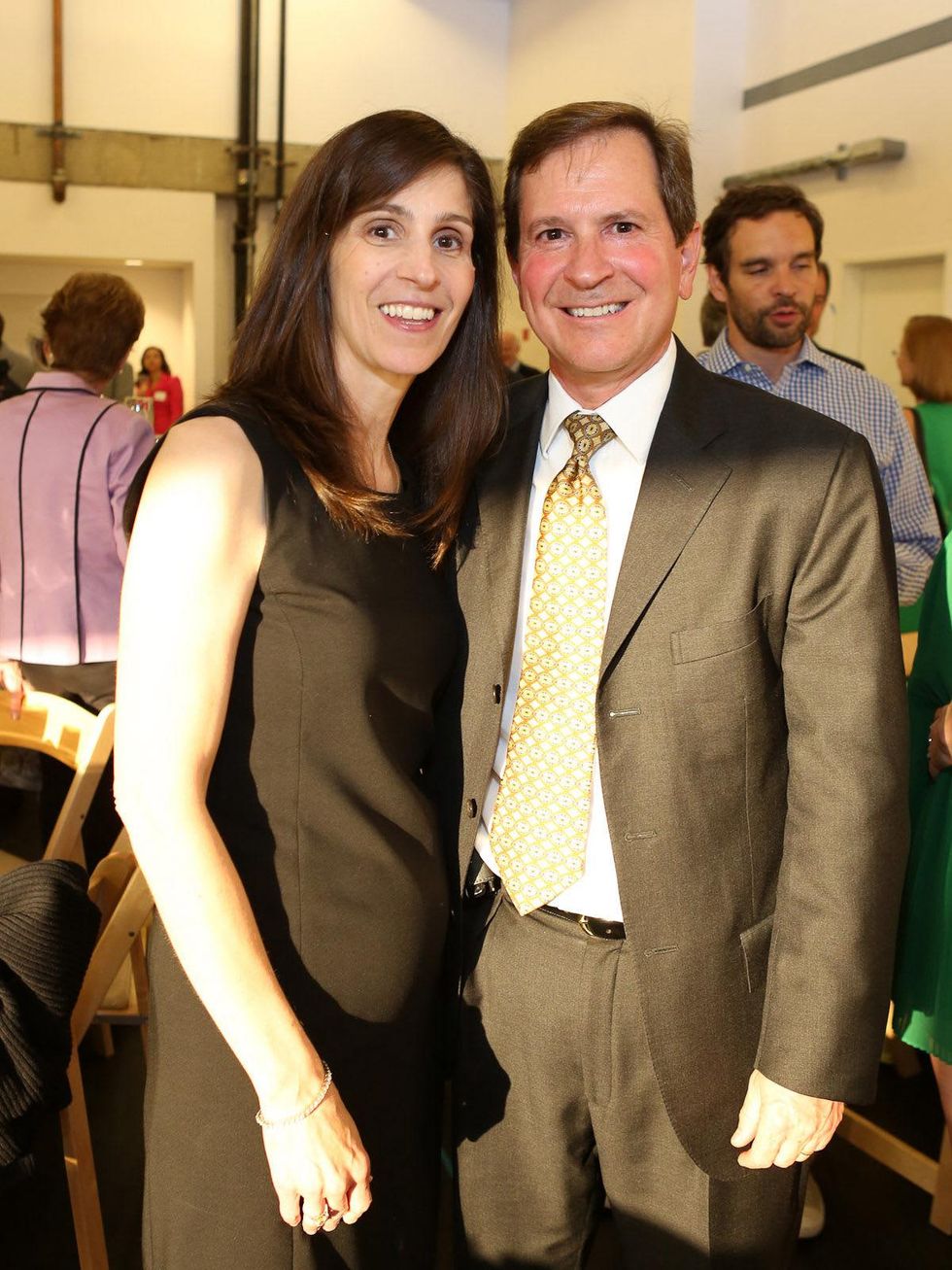 Barbara and Tom Gros at the Alley Theatre CenterStage Dinner