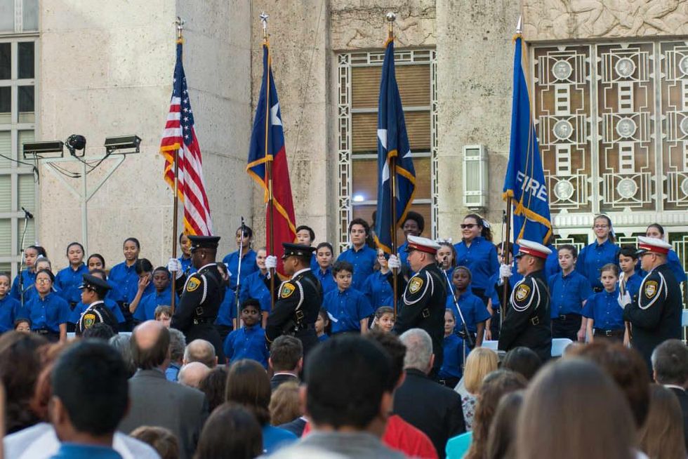 Barbara Bush City Hall memorial