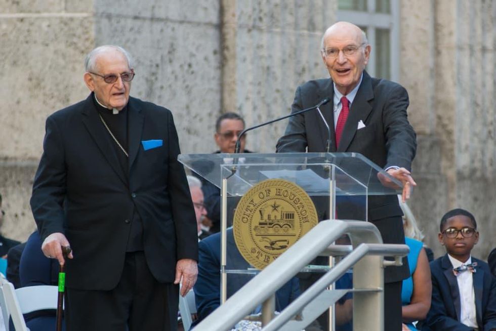 Barbara Bush City Hall memorial