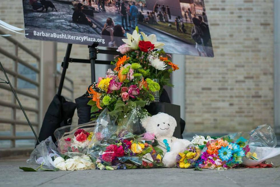 Barbara Bush City Hall memorial