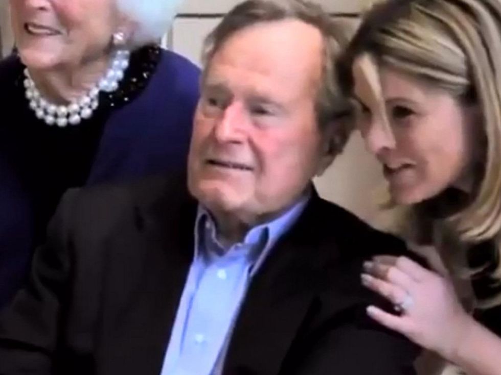 Barbara Bush, George H.W. Bush, Laura Hager Bush