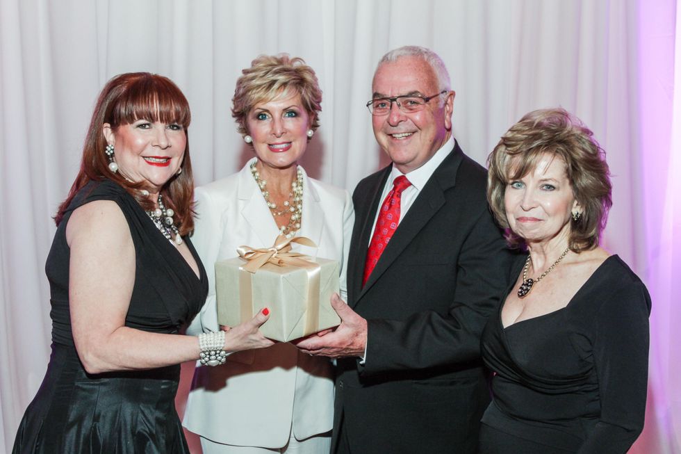 Barbara Van Postman, from left, Mary Ann and Bob Wilkins and Dorothy Bolettieri at the Medical Bridges Gala September 2014