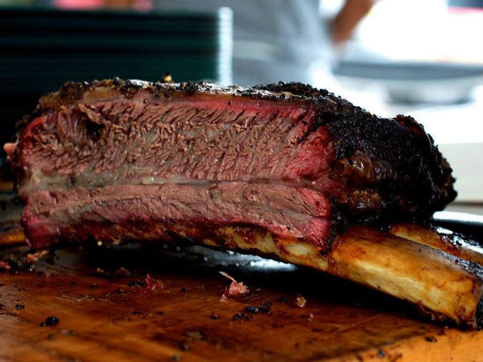 Barbecue ribs at Killen's BBQ in Pearland