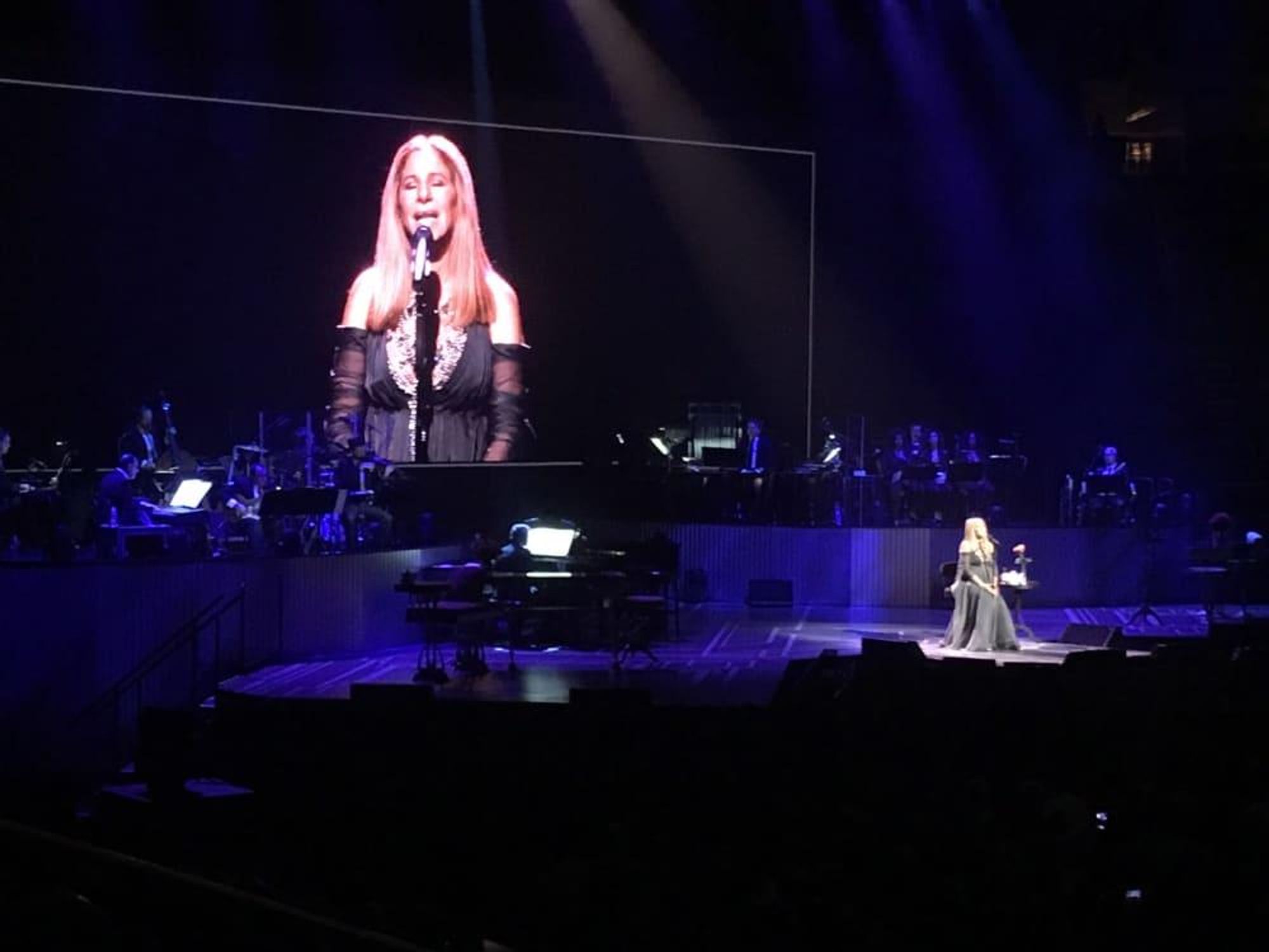 Barbra Streisand in Houston concert