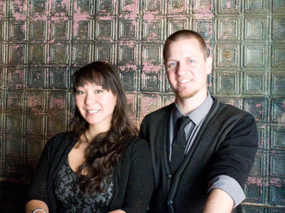 Barringer Bar girl and guy