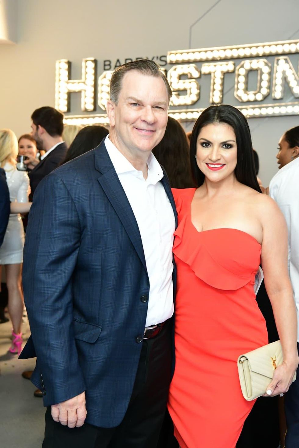 Barry's Bootcamp River Oaks 15_Kevin Robert and Flor De La Torre-Robert