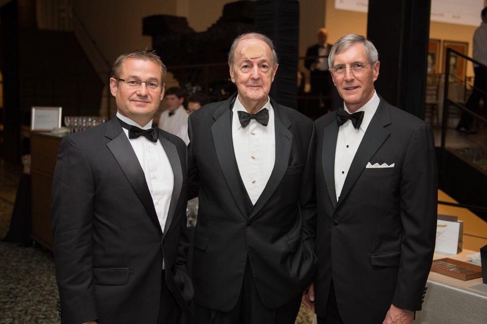 Bart Brechter, from left, Bill Hill and Jeffrey Stone at Museum of Fine Arts Houston MFAH One Great Night November 2014