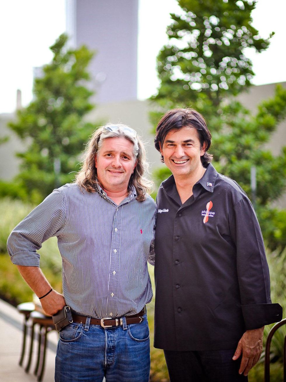 Bastille Day Celebration at Philippe Restaurant + Lounge July 2013 Jehanno Patrick and Philippe Schmit