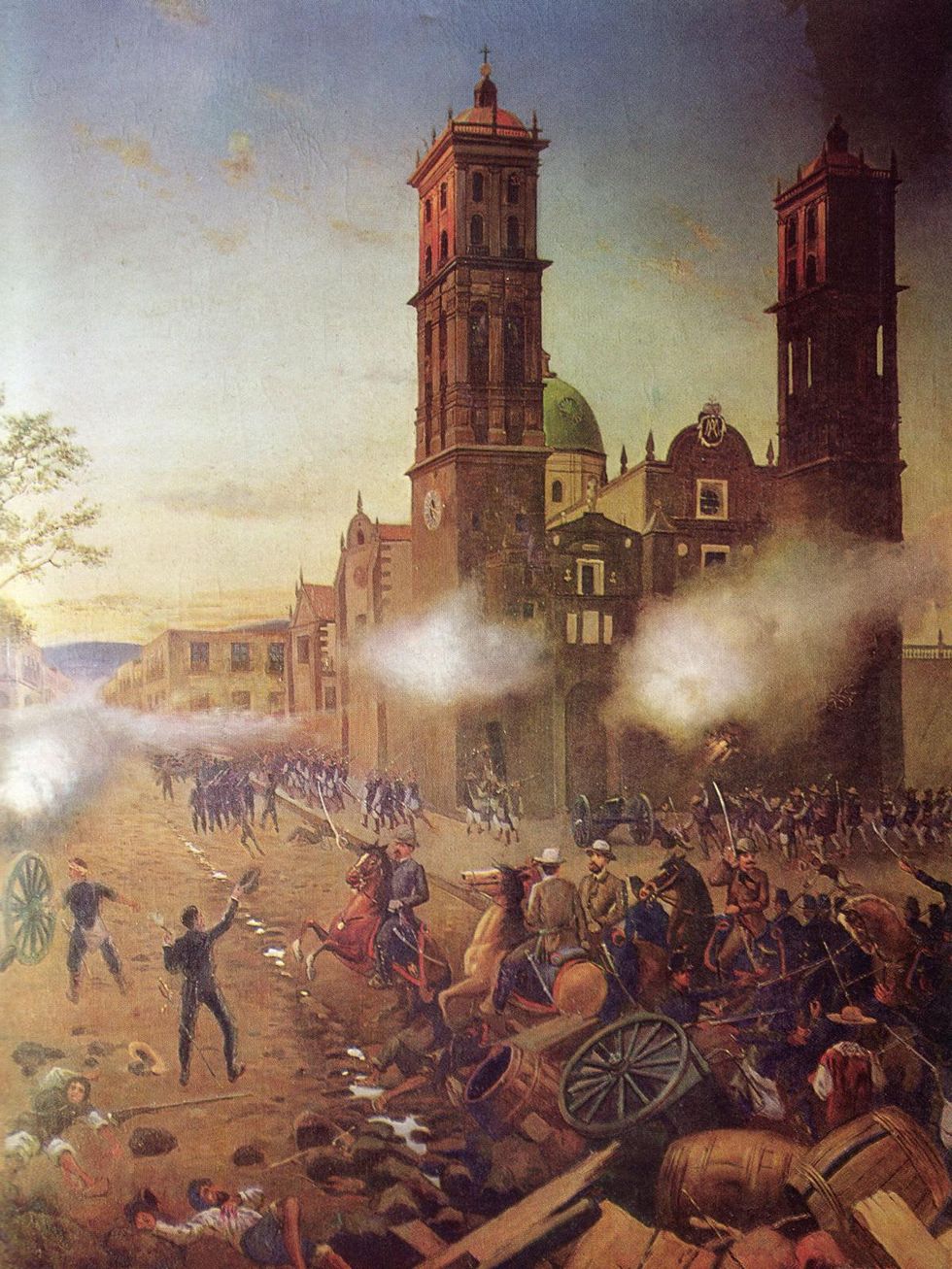 Battle of at Puebla Cinco de Mayo