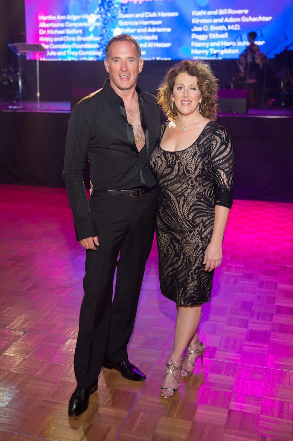 Baylor College of Medicine gala 4/16 Brian Hendry, Shelly Hendry