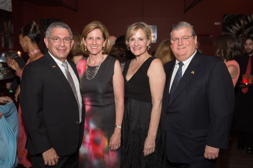 Baylor College of Medicine gala 4/16 Dr. Paul Klotman, Dr. Mary Klotman, Linda Sugarbaker, Dr. David Sugarbaker