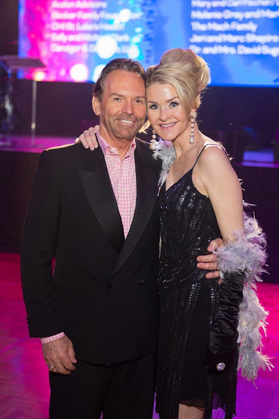 Baylor College of Medicine gala 4/16 Michael Cuthall, Kimberly Cutchall