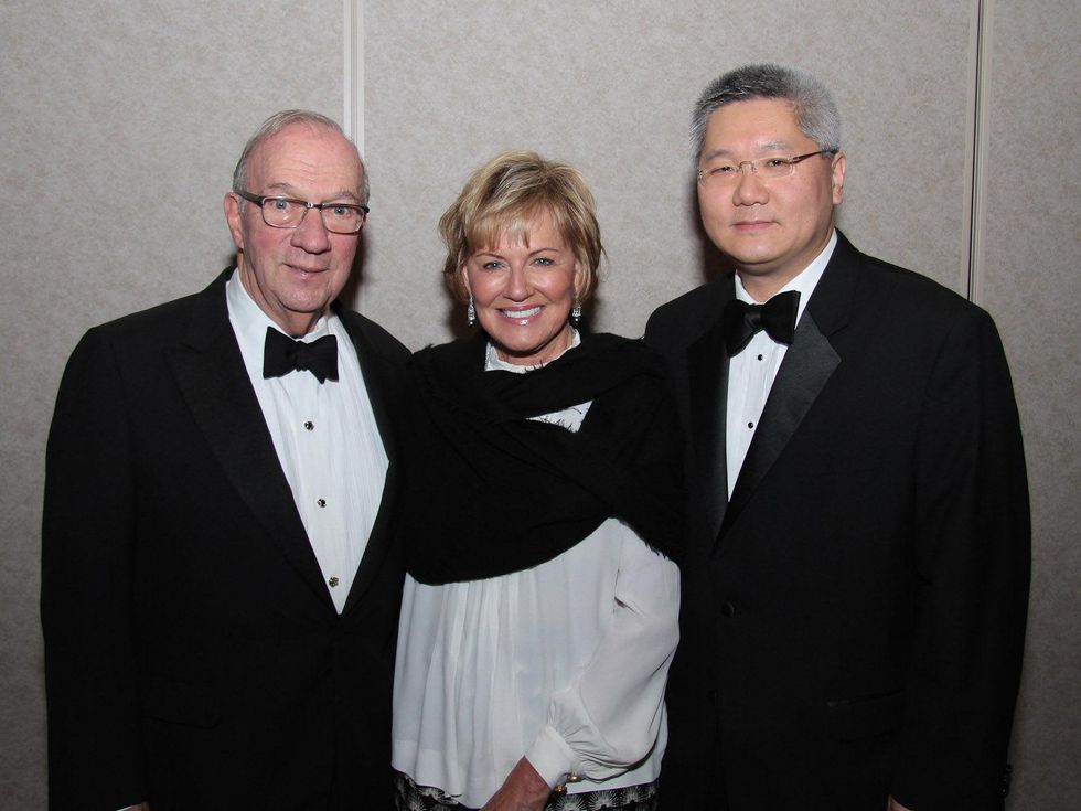 Baylor College of Medicine Gala, April 2013, Berdon Lawrence, Rolanette Lawrence, Dr. Brendan Lee