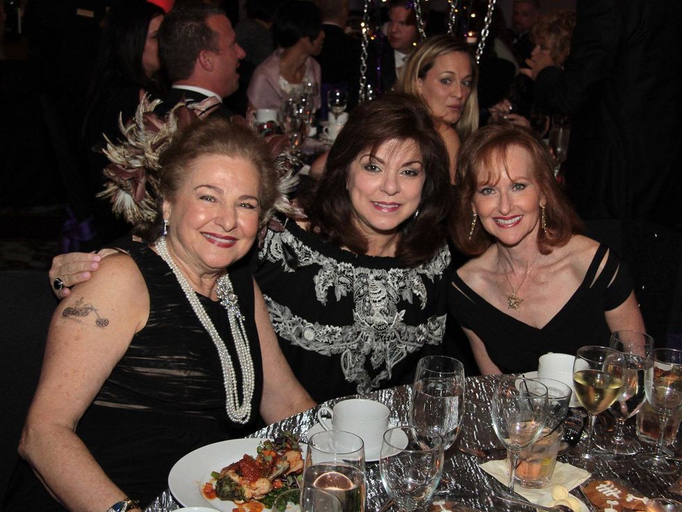 Baylor College of Medicine Gala, April 2013, Joann Crassas, Laura Ward, Carol Sawyer