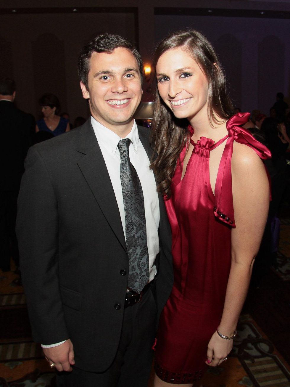 Baylor College of Medicine Gala, April 2013, Matt Way, Molly Flannigan
