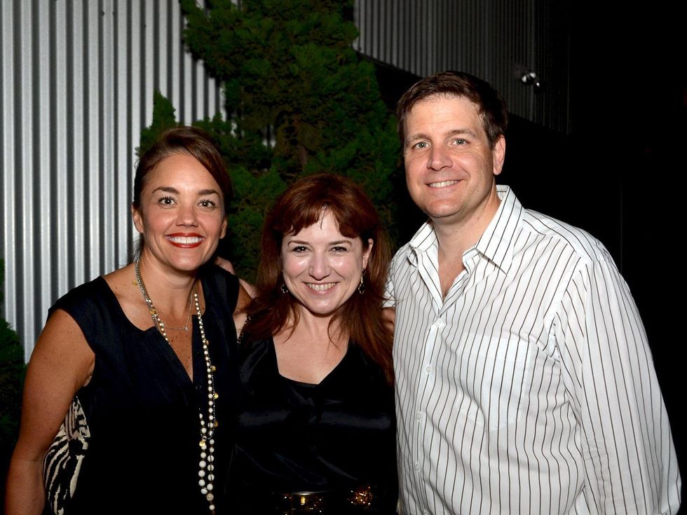 Baylor Teen Health Clinic party May 2013 Audrey Drought-Mitchell, Donae Chramosta, Rob Chramosta