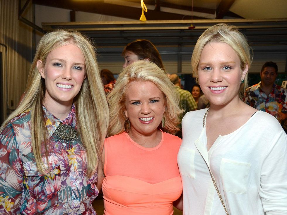 Baylor Teen Health Clinic party May 2013 Juliana Rabe, Beth Bryant, Kate Rabe