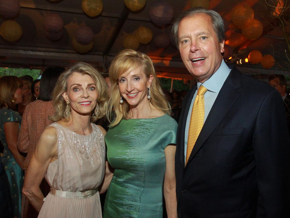 Bayou Bend Garden Party, April 2013, Alice Burguieres, Tricia Dewhurst, David Dewhurst