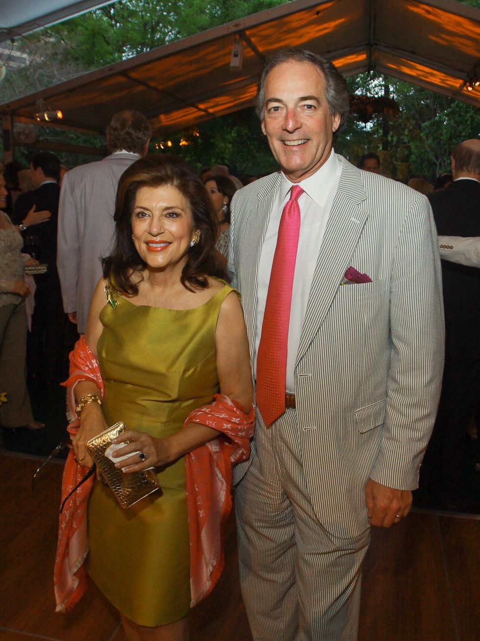 Bayou Bend Garden Party, April 2013, Dancie Ware, Jim Ware