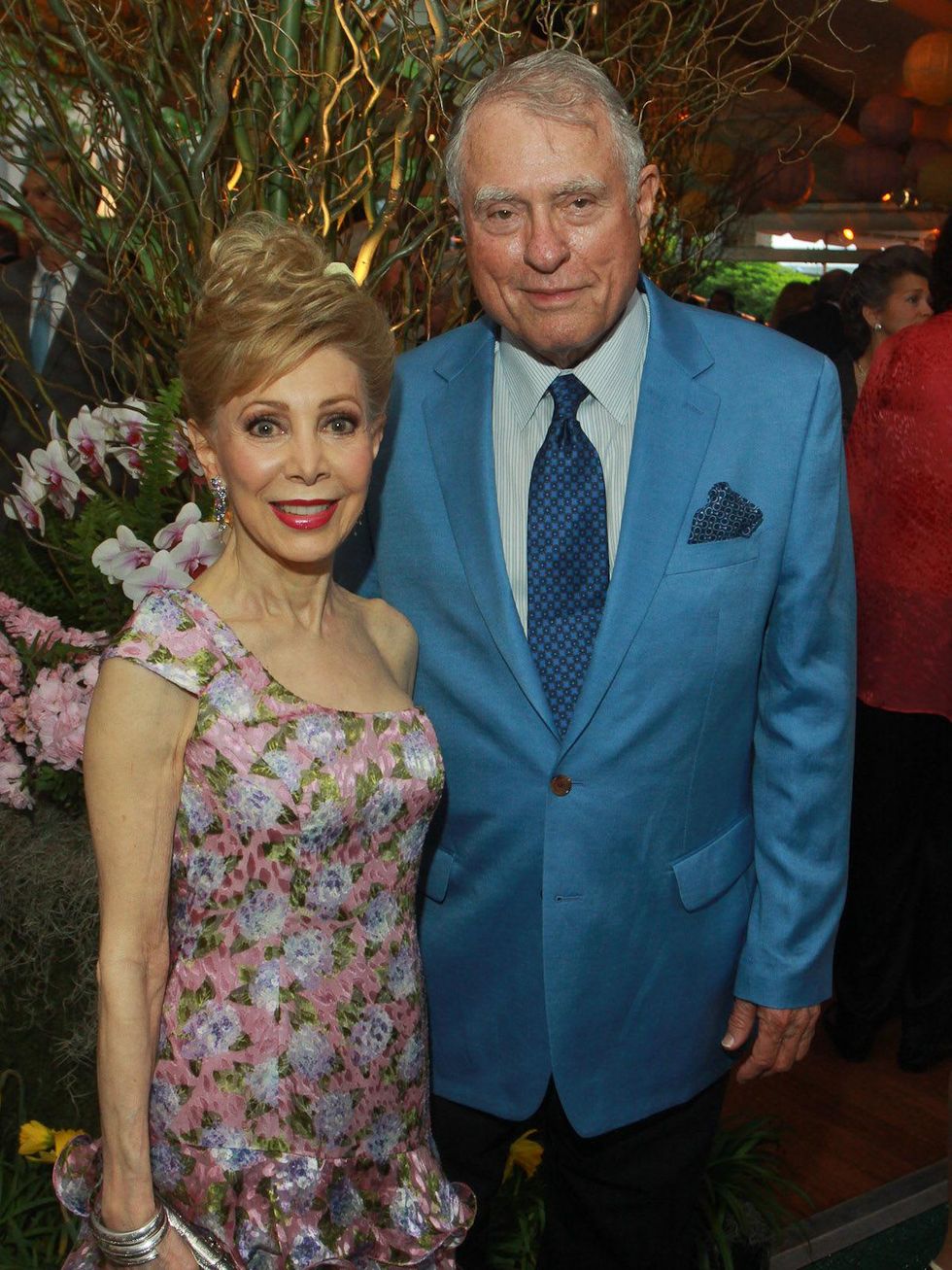 Bayou Bend Garden Party, April 2013, Margaret Alkek Williams and Jim Daniel