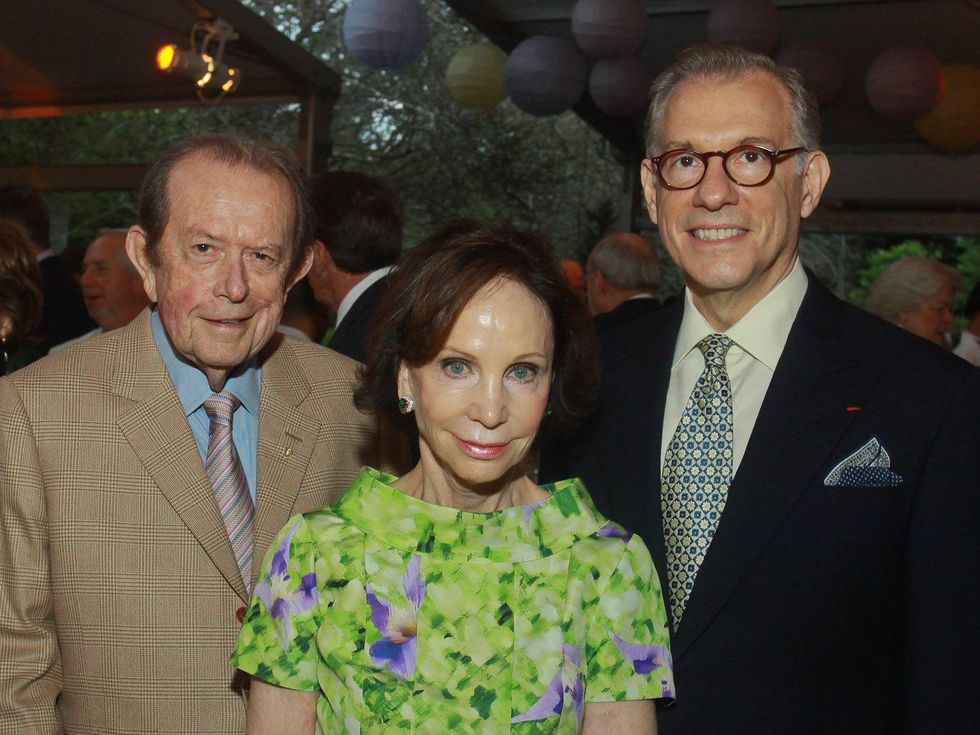 Bayou Bend Garden Party, April 2013, Meredith Long, Cornelia Long, Gary Tinterow
