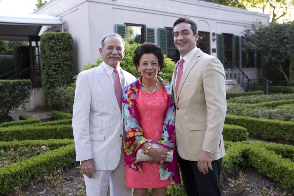 Bayou Bend Garden Party, April 2016, Marty Goossen, Kathy Goossen, Jay Goossen