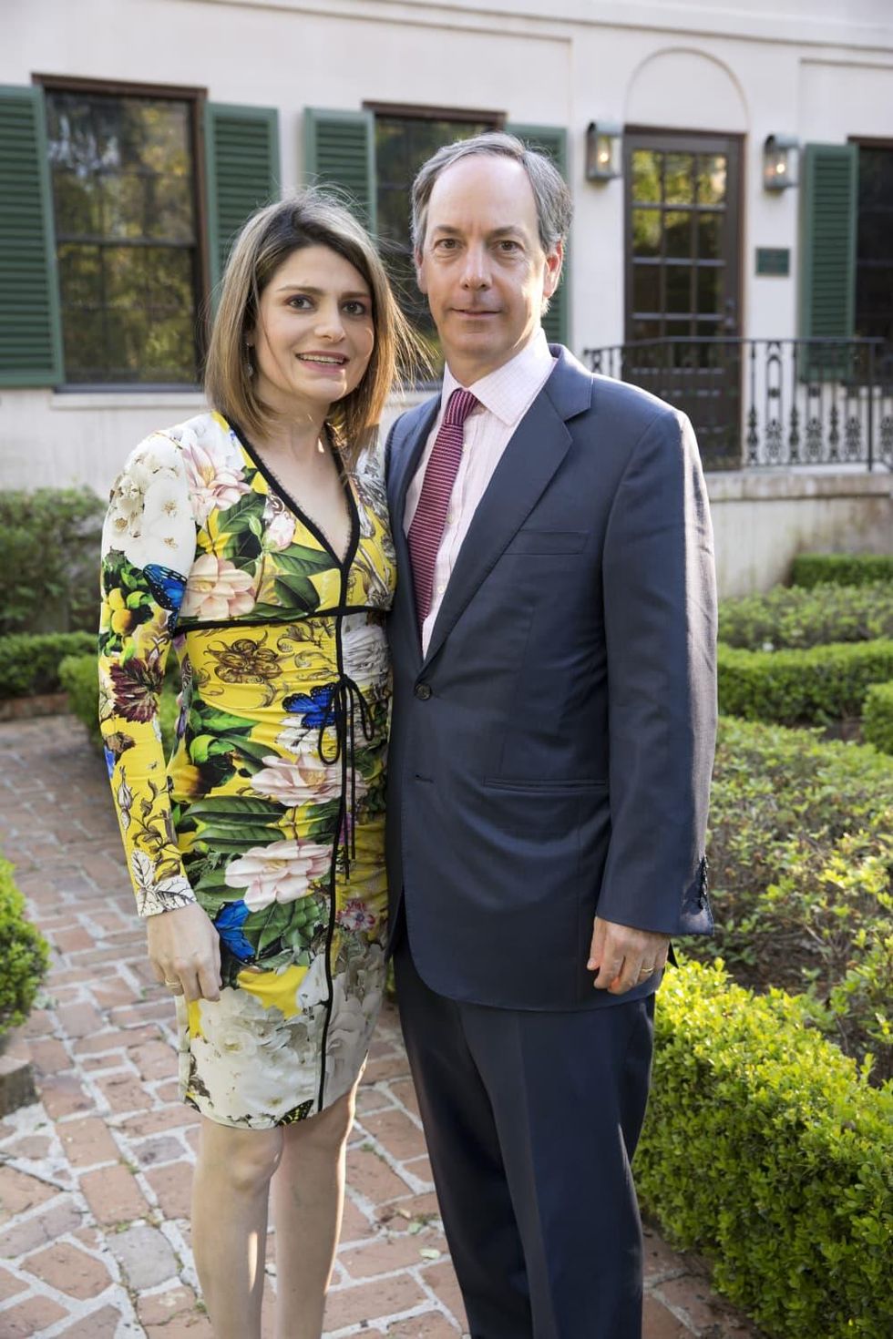 Bayou Bend Garden Party, April 2016, Mitra Margolis, Michael Margolis