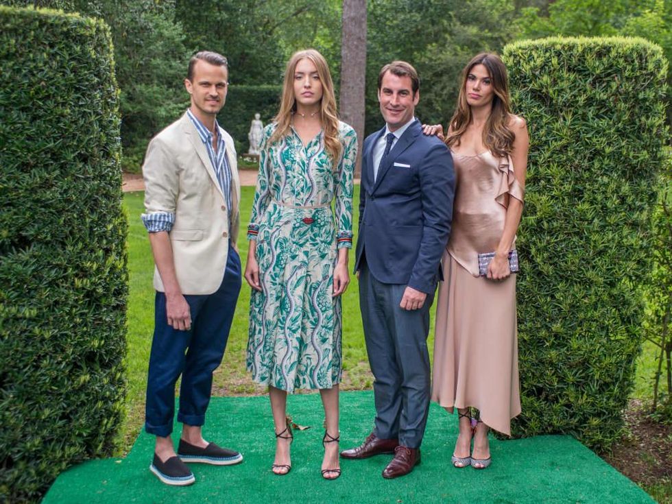 Bayou Bend luncheon, April 2016, Models for The Webster and xxx